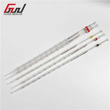 실험실 유리 측정 피펫 2ml