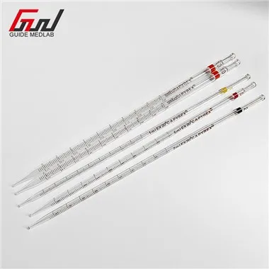 실험실 유리 측정 피펫 5ml